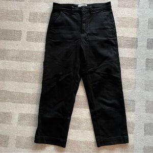 Black High-Waisted Pants